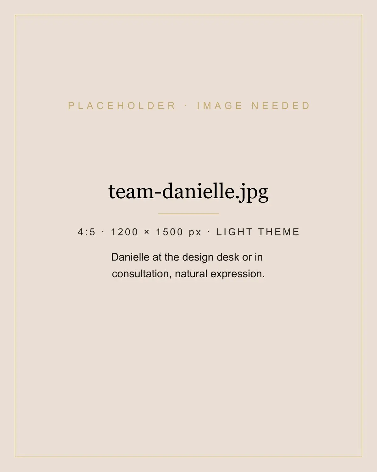 Danielle Ong, founder and creative director, at the design desk